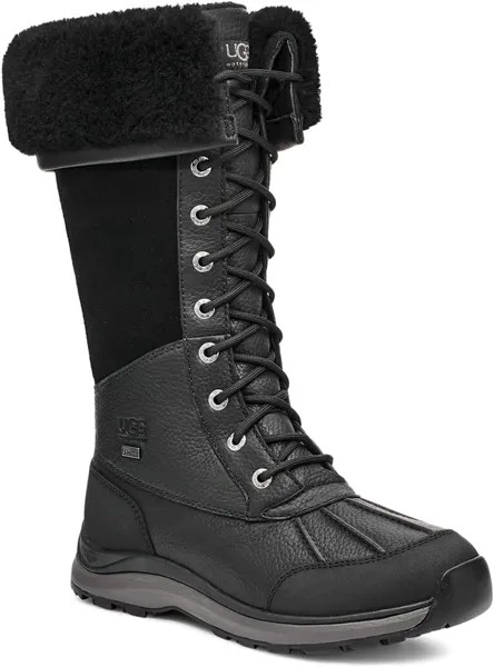 Зимние ботинки Adirondack Tall Boot III UGG, цвет Black/Black