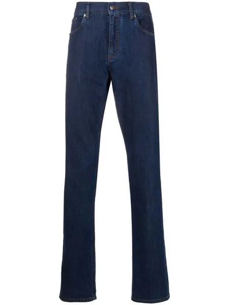 Ermenegildo Zegna прямые джинсы