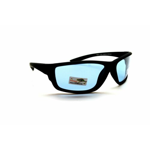 Солнцезащитные очки Polarized, голубой/черный