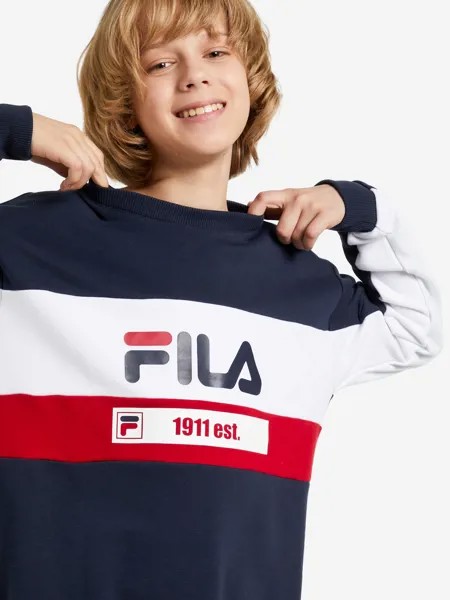 Свитшот для мальчиков FILA, Синий