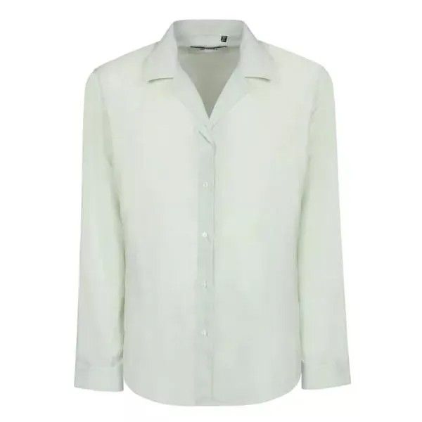 Футболка cuban collar mint shirt Costumein, зеленый