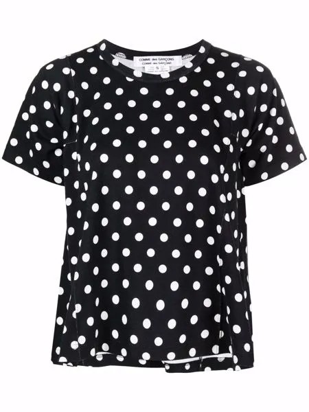 Comme Des Garçons Comme Des Garçons футболка в горох