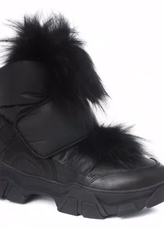 Дутики женские Jog Dog 1706_2456052 черные 41 EU
