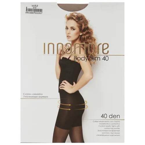 Колготки Innamore Body Slim 40 den, размер 3-M, miele (бежевый)