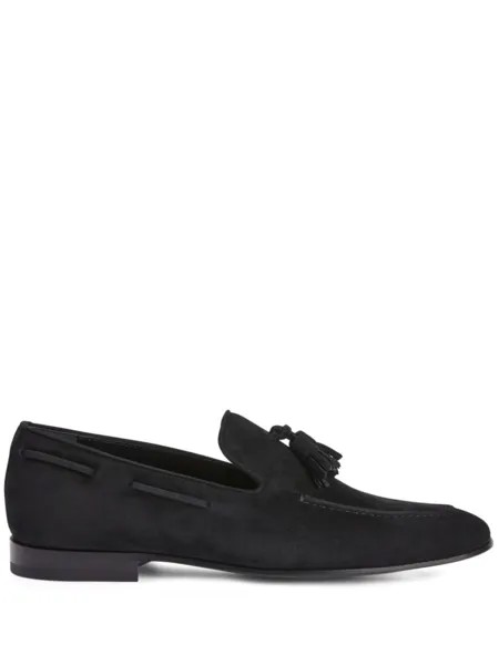 Giuseppe Zanotti лоферы Eloys с кисточками, черный