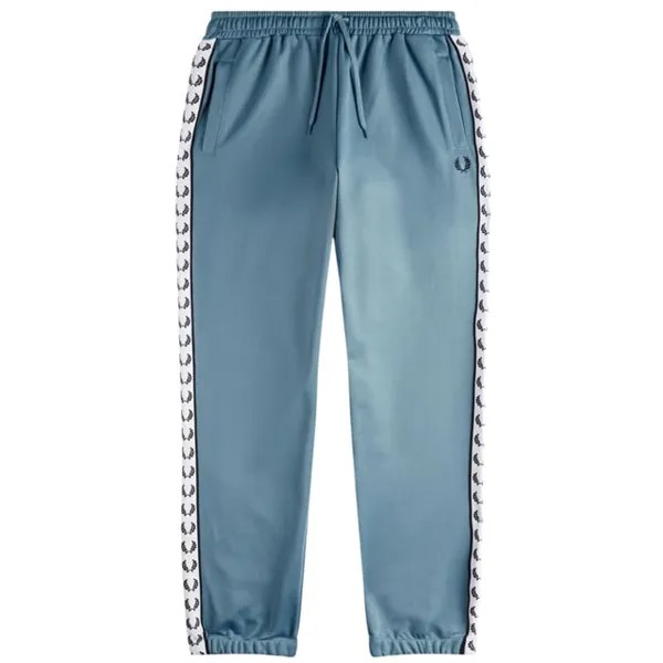 Спортивные брюки Ash с фирменной тесьмой Fred Perry, синий