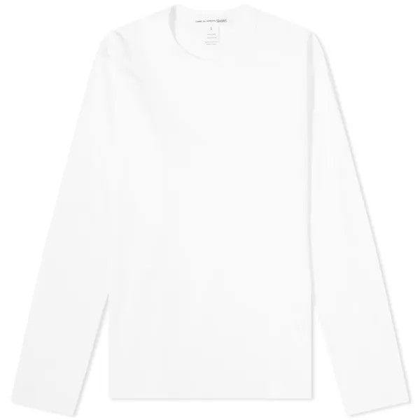 Футболка Comme Des Garçons Shirt Long Sleeve Forever, белый