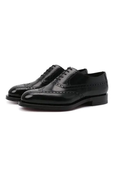 Кожаные оксфорды Santoni