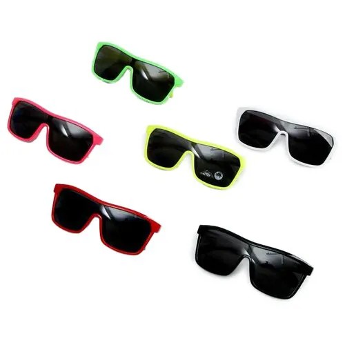 Солнцезащитные очки Мастер К., вайфареры, оправа: пластик, белый