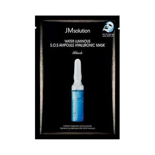 JM Solution Концентрированная суперувлажняющая маска Water Luminous S.O.S Ampoule Hyaluronic Mask, 30 мл