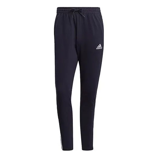 Спортивные штаны adidas Casual Sports Side Stripe Elastic Waistband Long Pants Blue, синий