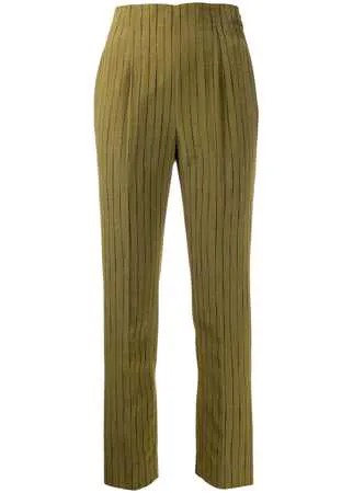 Romeo Gigli Pre-Owned укороченные полосатые брюки 1990-х годов