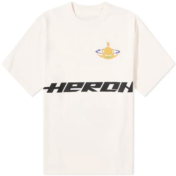 Футболка Heron Preston Globe Burn, розовый
