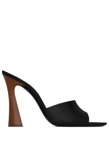 Saint Laurent мюли Suite 105, черный