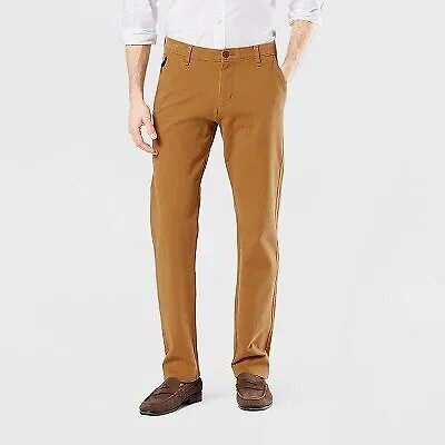 Мужские брюки Slim Fit Smart 360 Flex Ultimate Chino Dockers - темно-рыжий коричневый