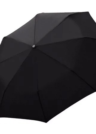 Зонт Doppler, автомат, 3 сложения, купол 98 см., 8 спиц, чехол в комплекте, для мужчин, черный