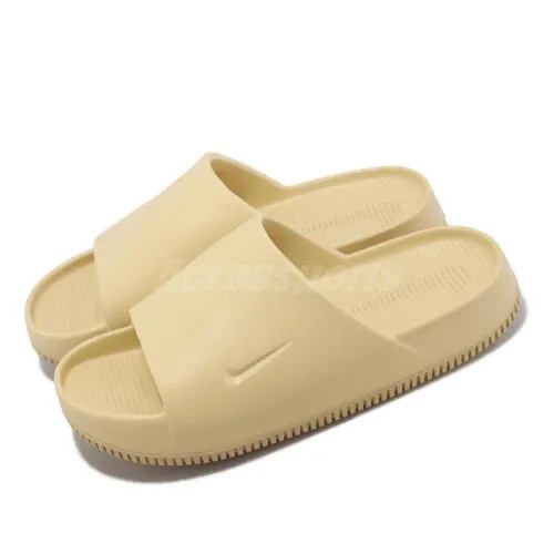 Мужские сандалии без шнуровки Nike Calm Slide Sesame унисекс Casaul LifeStyle FD4116-200