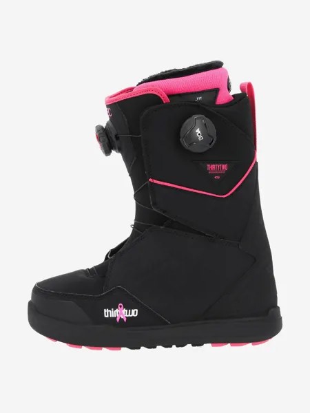 Сноубордические ботинки женские ThirtyTwo LASHED DOUBLE BOA B4BC, Черный
