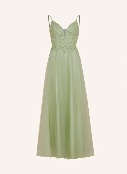 Вечернее платье noble tulle dress Laona, зеленый