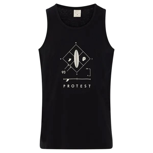 Футболка Protest Rally sleeveless T-shirt, черный