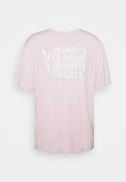 Футболка с принтом PRIDE TEE UNISEX Reebok, морозная ягода