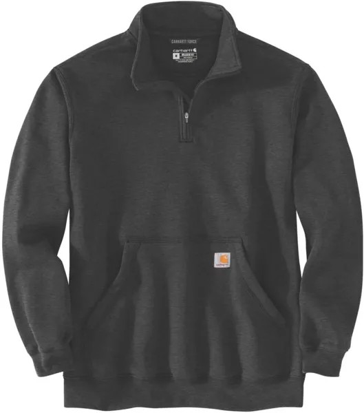 Толстовка Carhartt Quarter-Zip, темно-серый