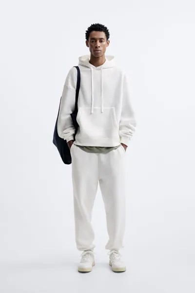 Джоггеры ZARA, белый