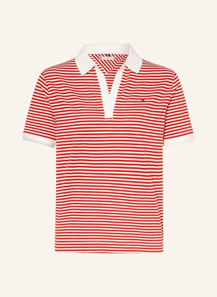 Вязаная рубашка-поло Tommy Hilfiger, красный