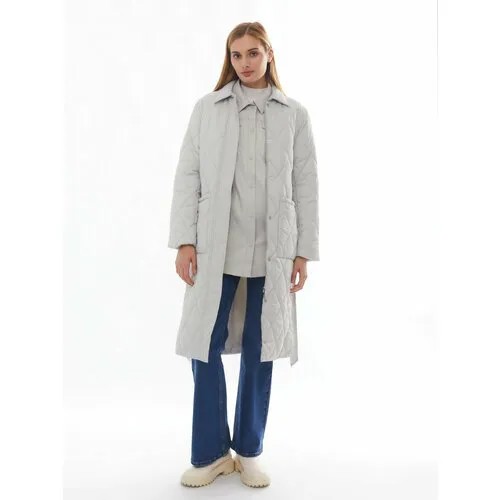 Пальто Zolla, размер S, светло-серый