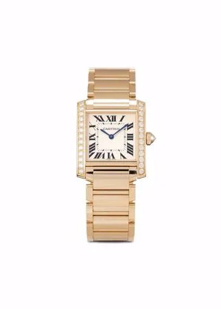 Cartier наручные часы Tank Française pre-owned 30 мм 2021-го года