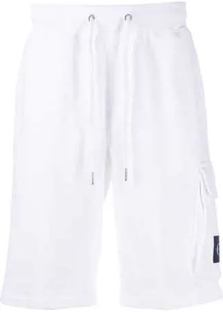 Calvin Klein Jeans спортивные шорты с вышитым логотипом