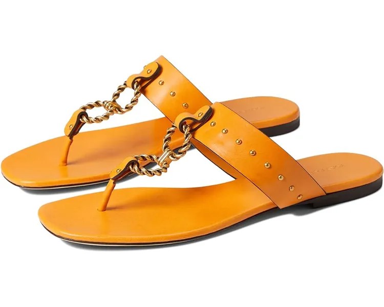 Сандалии Tory Burch Vintage Plaque Sandal, цвет Arancio