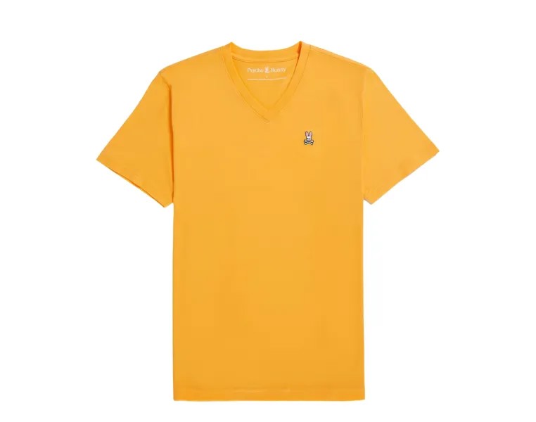 Мужская классическая футболка с v-образным вырезом Psycho Bunny Big & Tall Orange Soda B9U100Y1PC-ORS, оранжевый