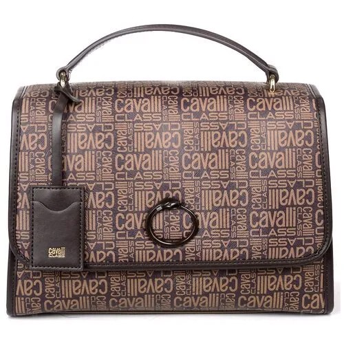 Сумка женская Cavalli Class C92PWCSD0022025 brown Monogram 002