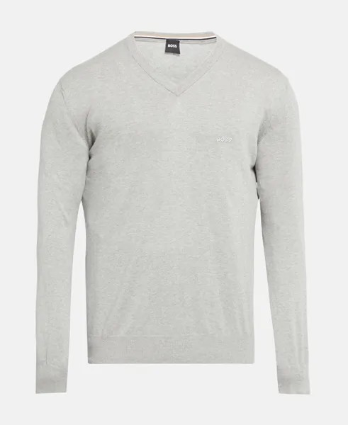 Джемпер с длинными рукавами Boss Black, цвет Medium Grey