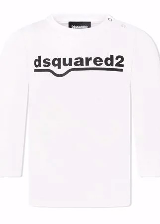 Dsquared2 Kids футболка с длинными рукавами и логотипом