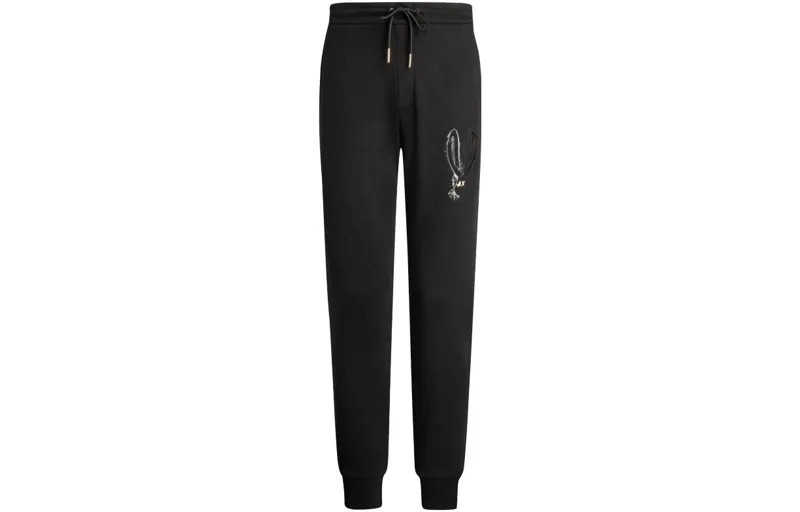 ARMANI EXCHANGE Мужские трикотажные спортивные штаны, цвет Black