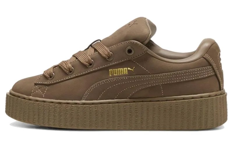 Кроссовки Puma Creeper Phatty Rihanna Fenty Totally Taupe Women's, коричневый