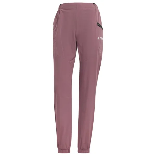 Трекинговые брюки Adidas Terrex Women's Terrex Xperior Light, цвет Quiet Crimson