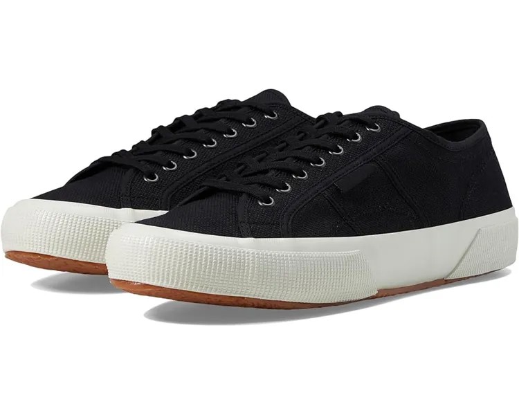 Кроссовки Superga 2750 OG, цвет Black/White Avorio