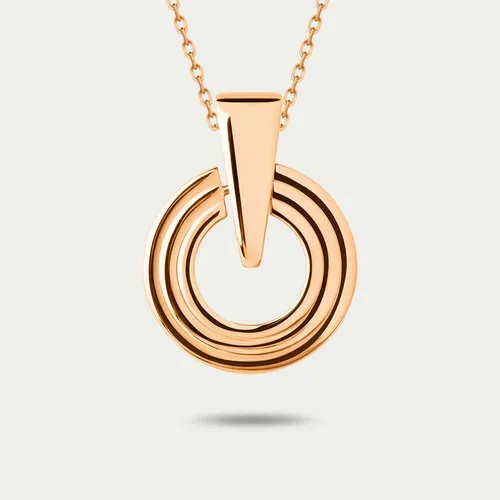 Подвеска GOLD CENTER, красное золото, 585 проба