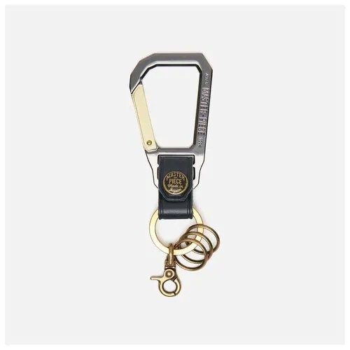 Ключница Master-piece Carabiner синий , Размер ONE SIZE