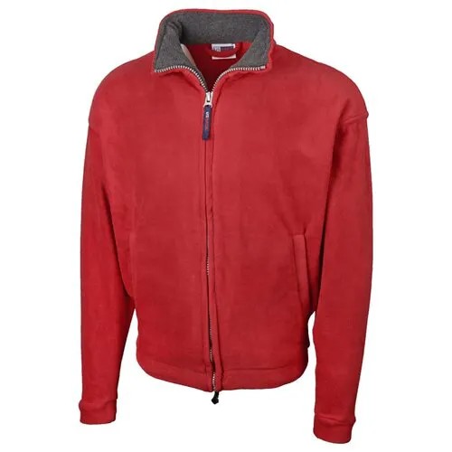 Куртка Us Basic Nashville, силуэт полуприлегающий, карманы, размер L, красный