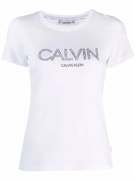 Calvin Klein футболка с логотипом