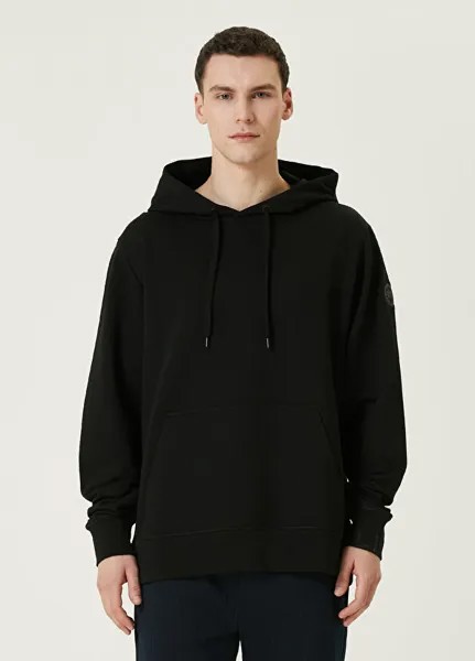 Толстовка с капюшоном и логотипом Canada Goose, черный