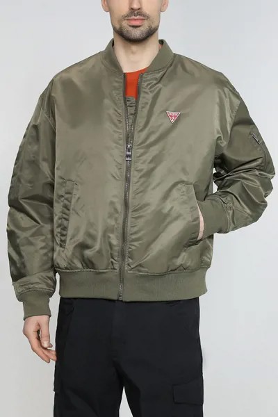 Бомбер мужской Guess M3RL87 WFA20 хаки XL