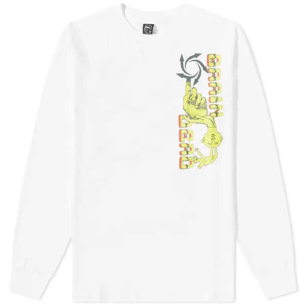 Футболка Brain Dead Global Streams Long Sleeve Tee