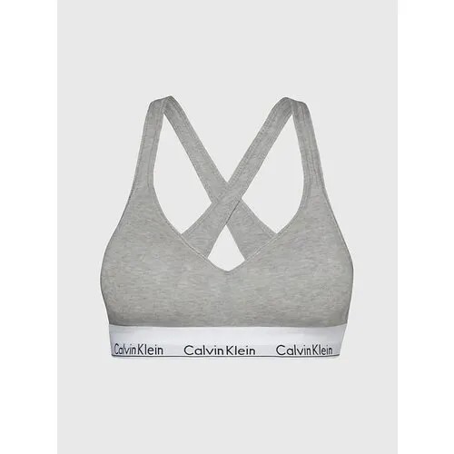 Бюстгальтер CALVIN KLEIN, размер XS, серый