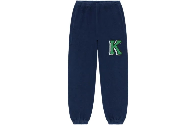Трикотажные спортивные штаны мужские темно-синие Kenzo, синий