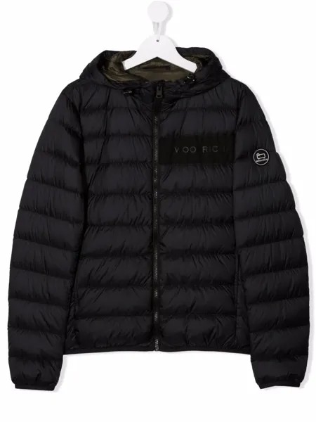 Woolrich Kids пуховик на молнии